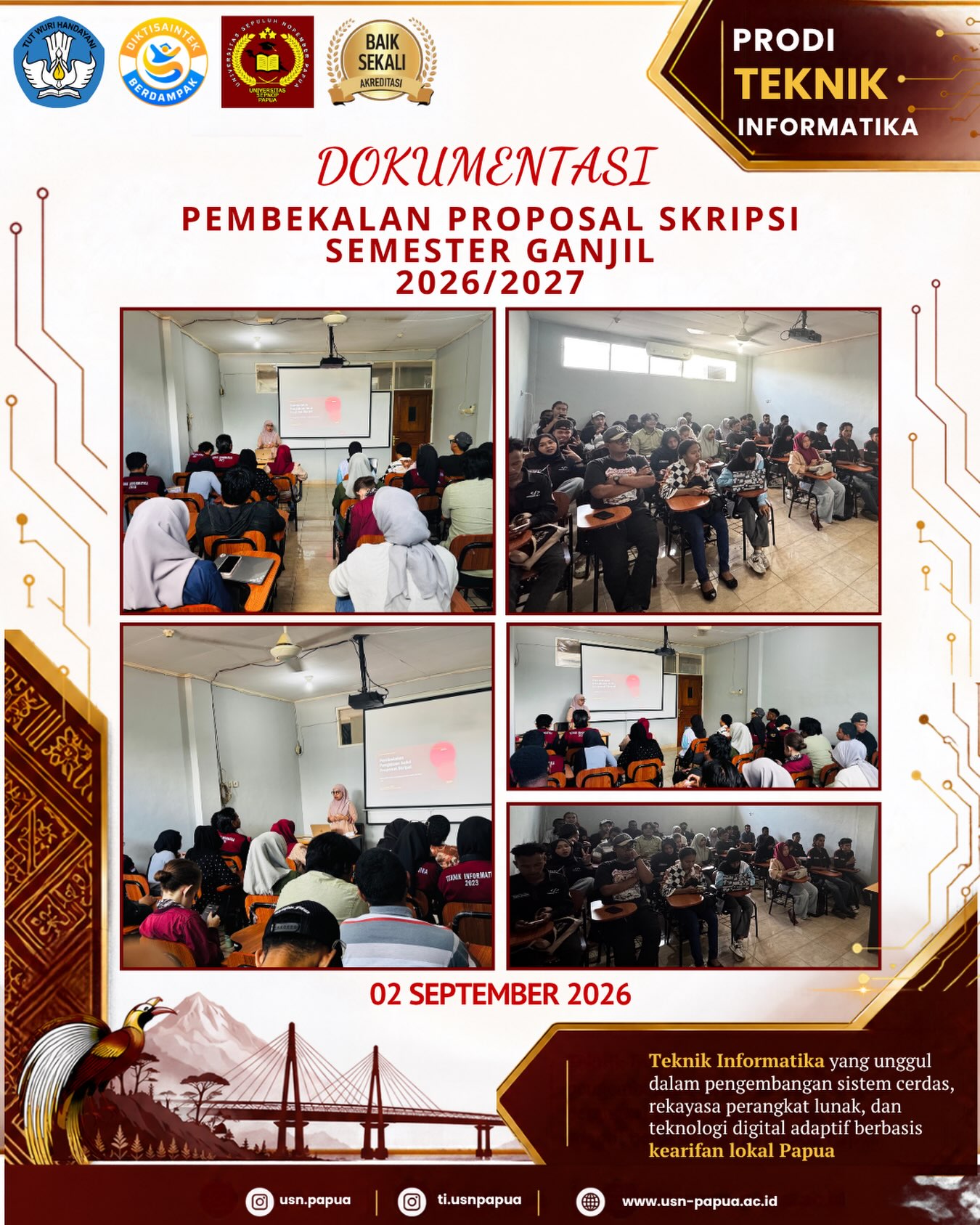 PEMBEKALAN PROPOSAL SKRIPSI Semester Ganjil 2026/2027